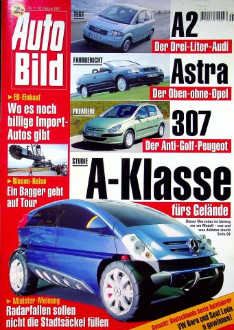 Deckblatt Auto Bild (07/2001)